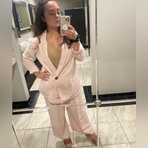 Topshop Blazer Suit Set Size 8